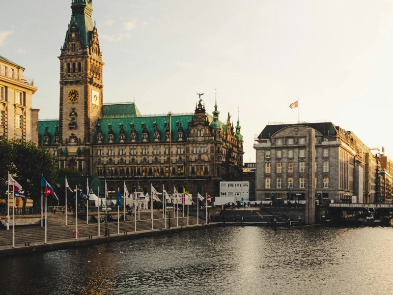 Die Stadt Hamburg (Etappen des Radweges an der Havel)